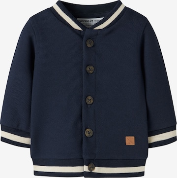 Cardigan NAME IT en bleu : devant