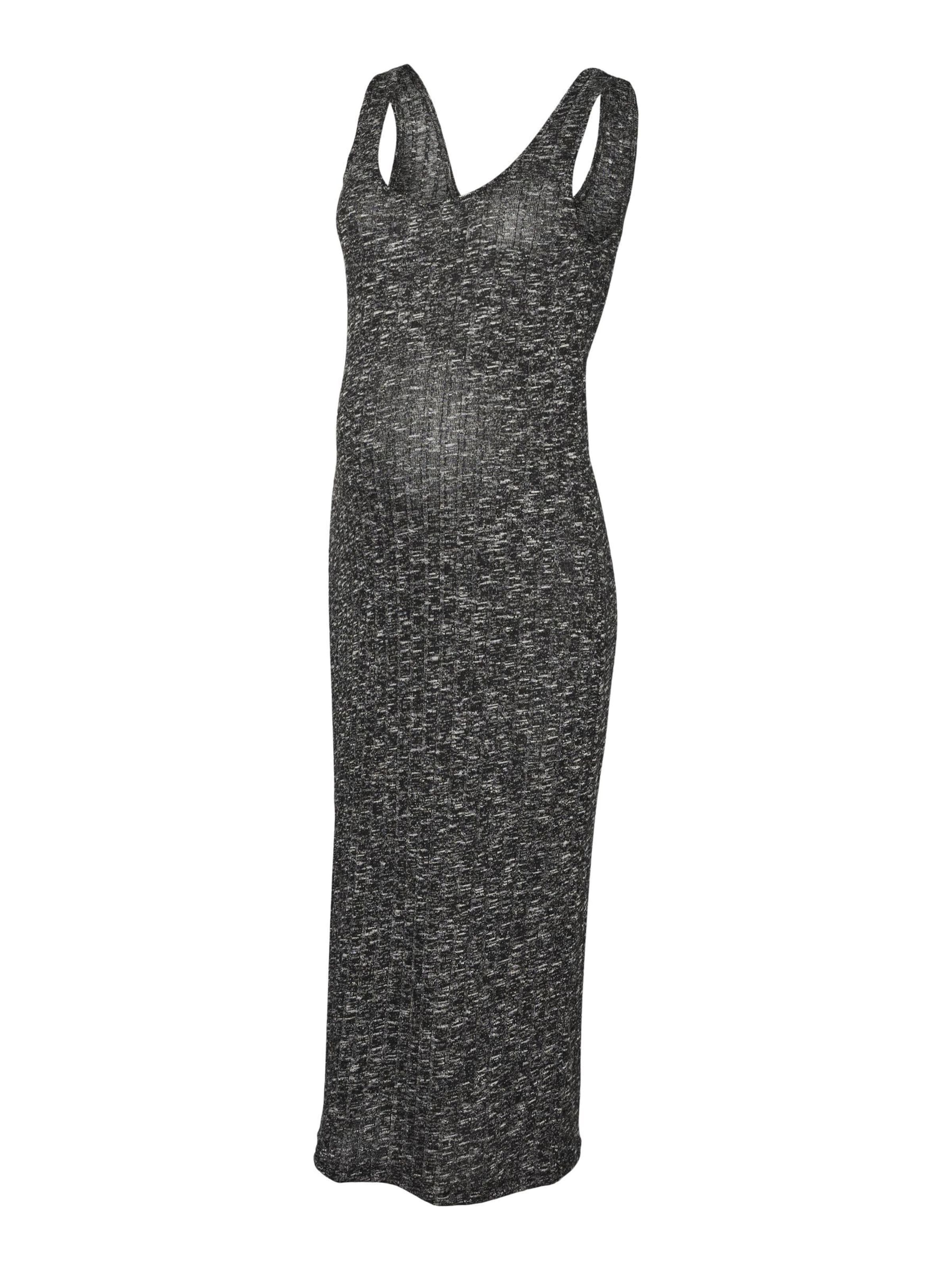 MAMALICIOUS - Vestido de punto 'MLTenna' en gris: frente