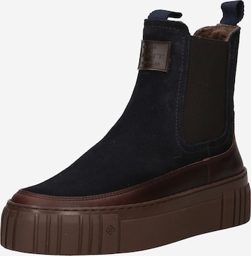 GANT Chelsea boots i blå: framsida