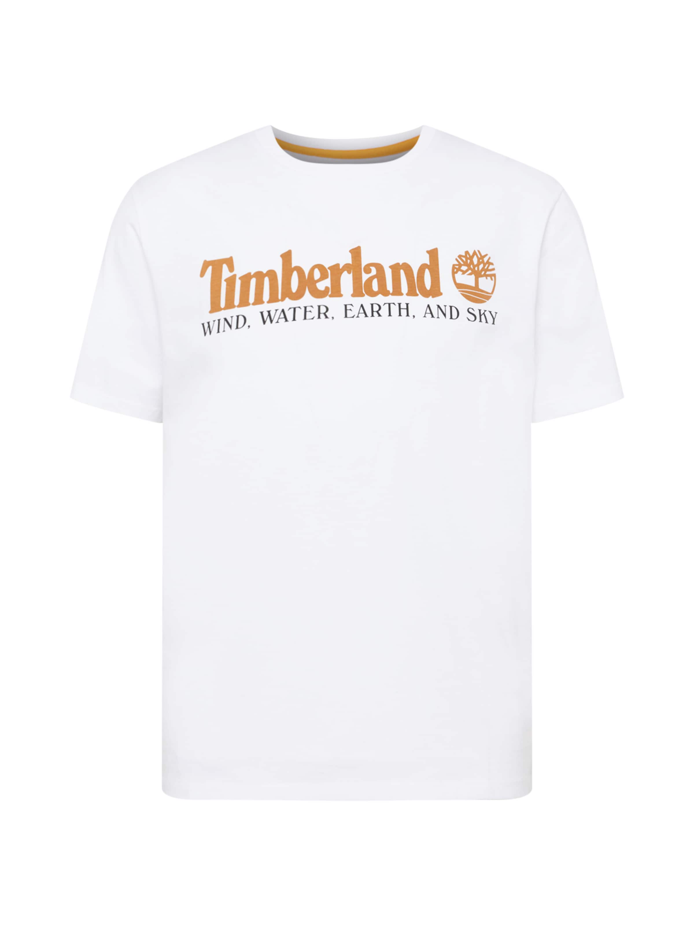 TIMBERLAND T-Shirt in Weiß: Vorderseite
