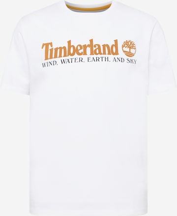 TIMBERLAND - Camiseta en blanco: frente