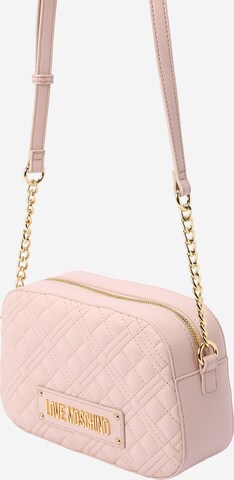 Love Moschino Schoudertas in Roze