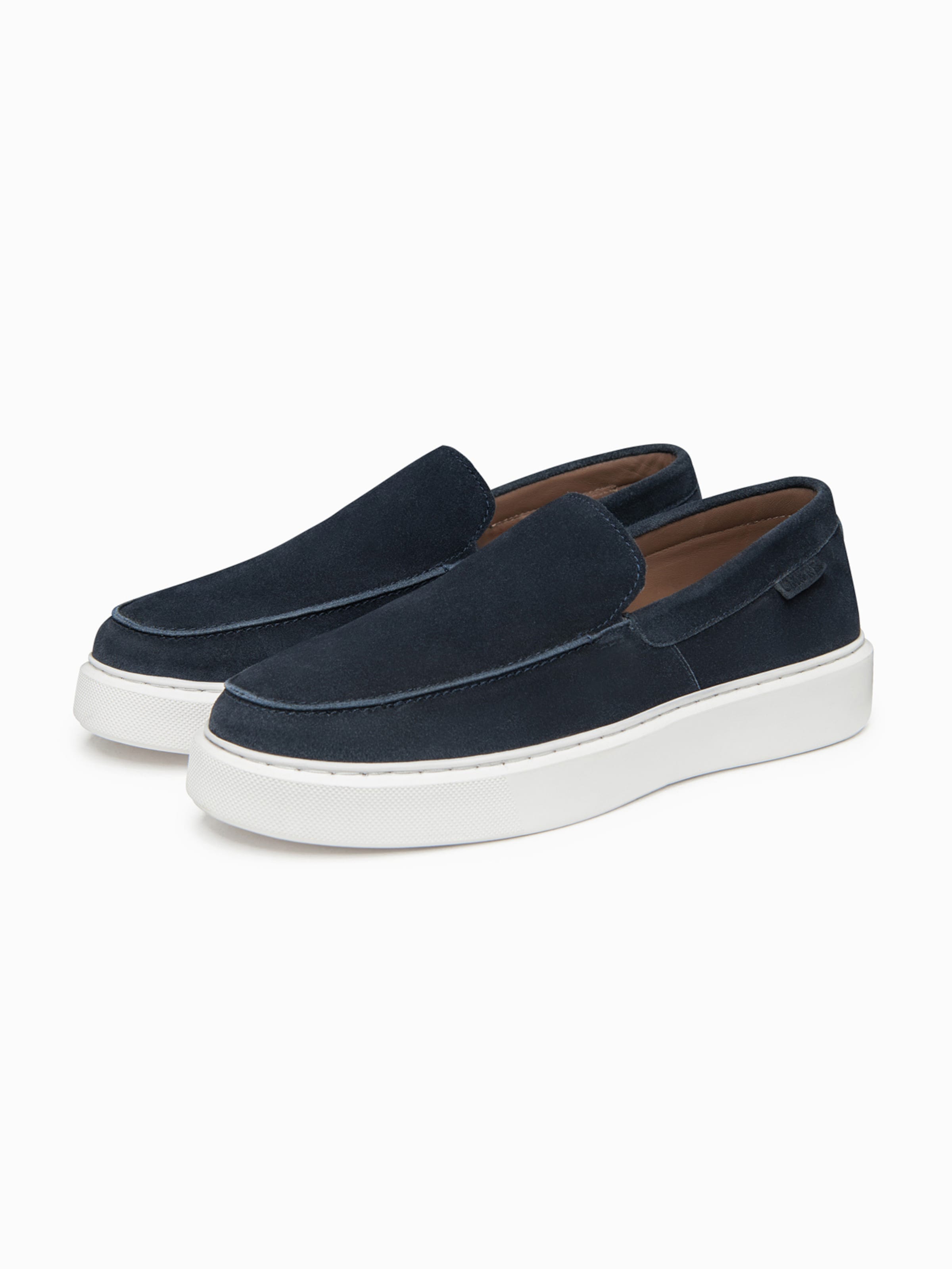 Ombre Moccasins in Blue