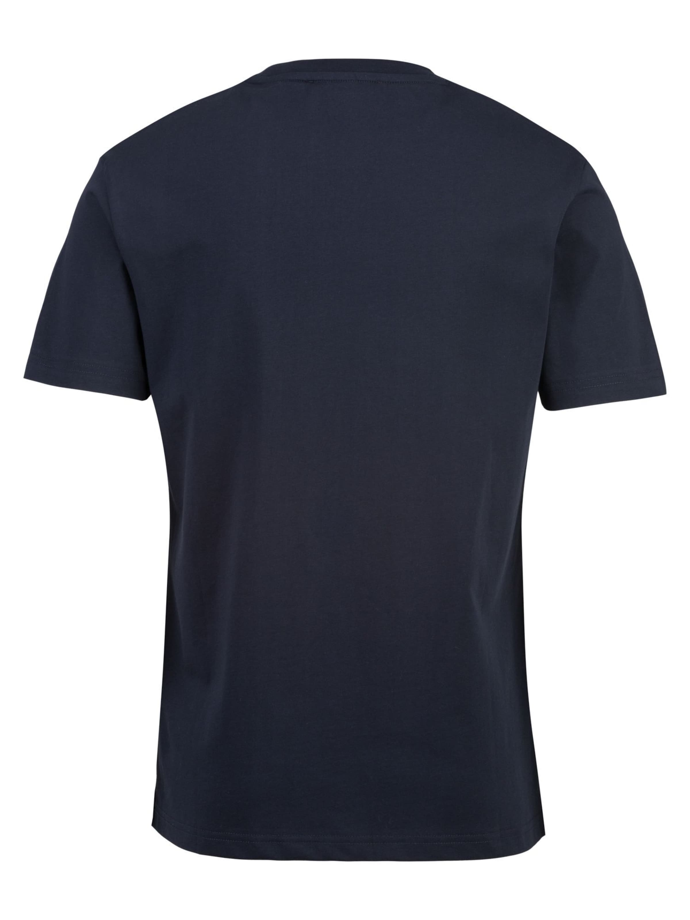 Maglietta 'Rafael' di 19V69 ITALIA in blu