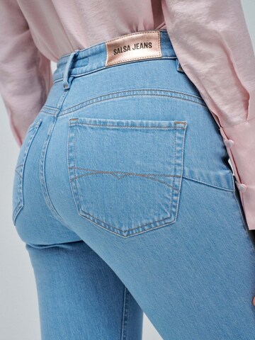 Skinny Jean Salsa Jeans en bleu