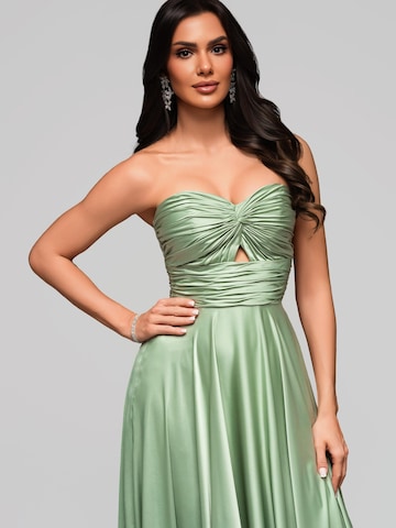 Ombre Abendkleid in Grün