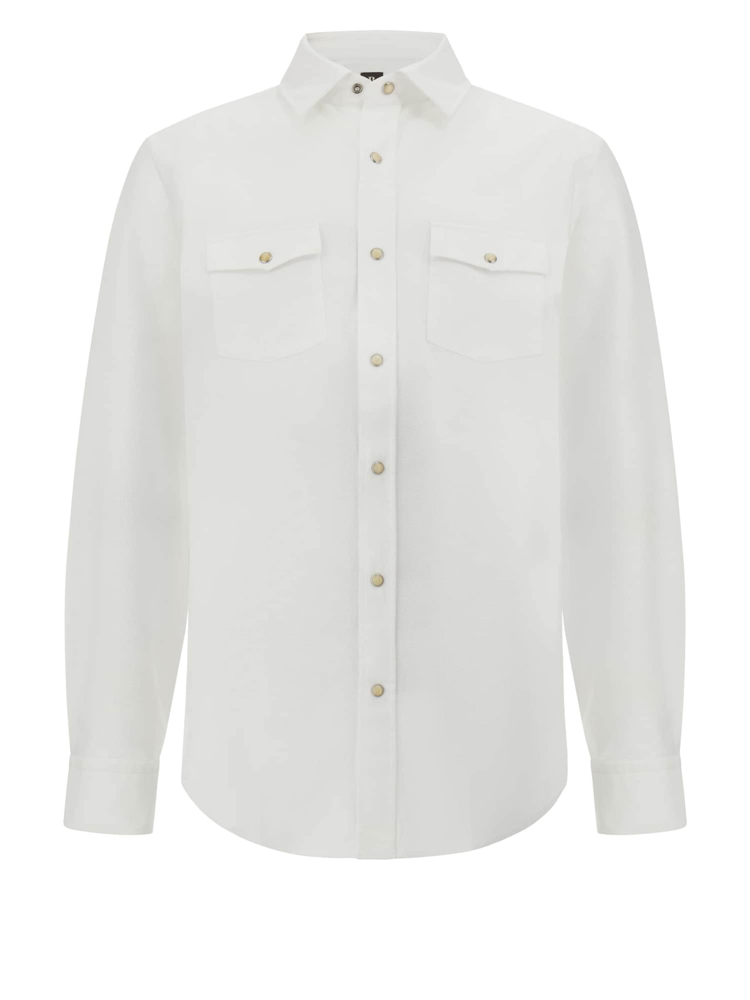 Boggi Milano Klasický střih Košile – bílá: přední strana