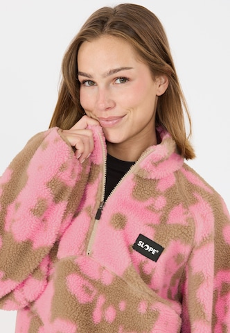 SLOPE Sports sweater 'Kendor' in Pink