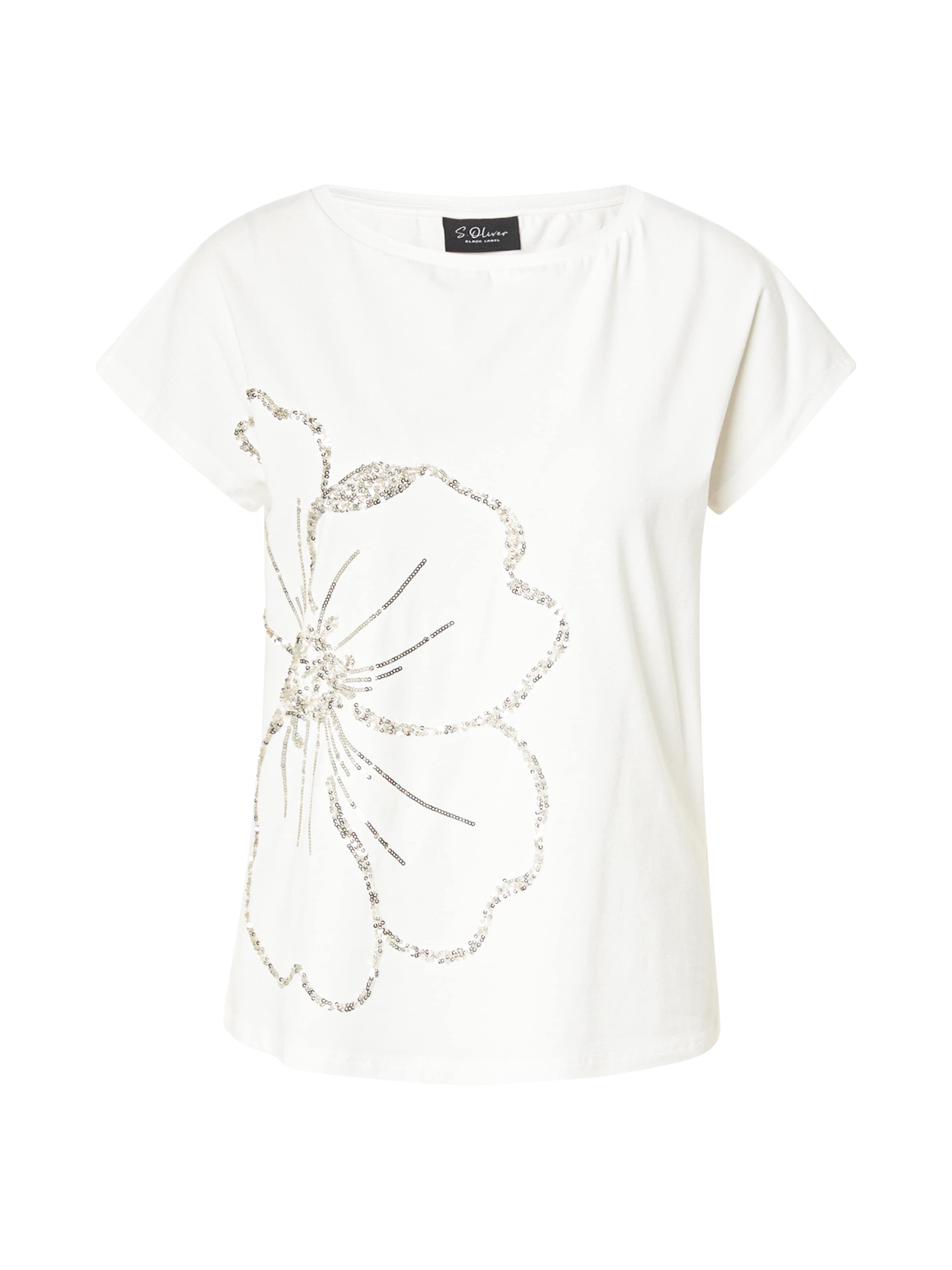 s.Oliver BLACK LABEL Shirt in Beige: Vorderseite