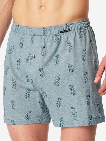 SCHIESSER Boxer shorts ' Basic ' in Blue