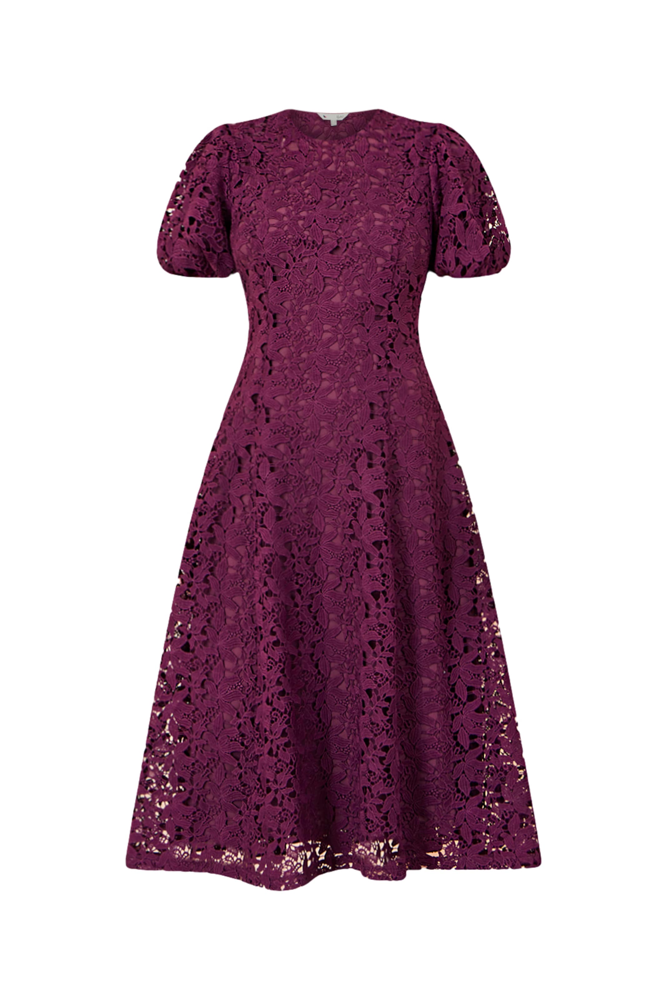 Yumi Kleid in Rot: Vorderseite