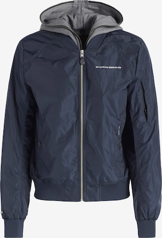 khujo Between-season jacket 'Larifa' in Blue: front