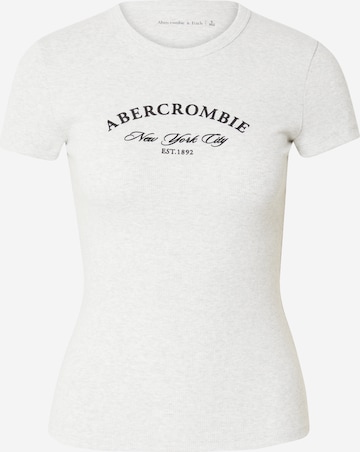 Tricou de la Abercrombie & Fitch pe gri: față