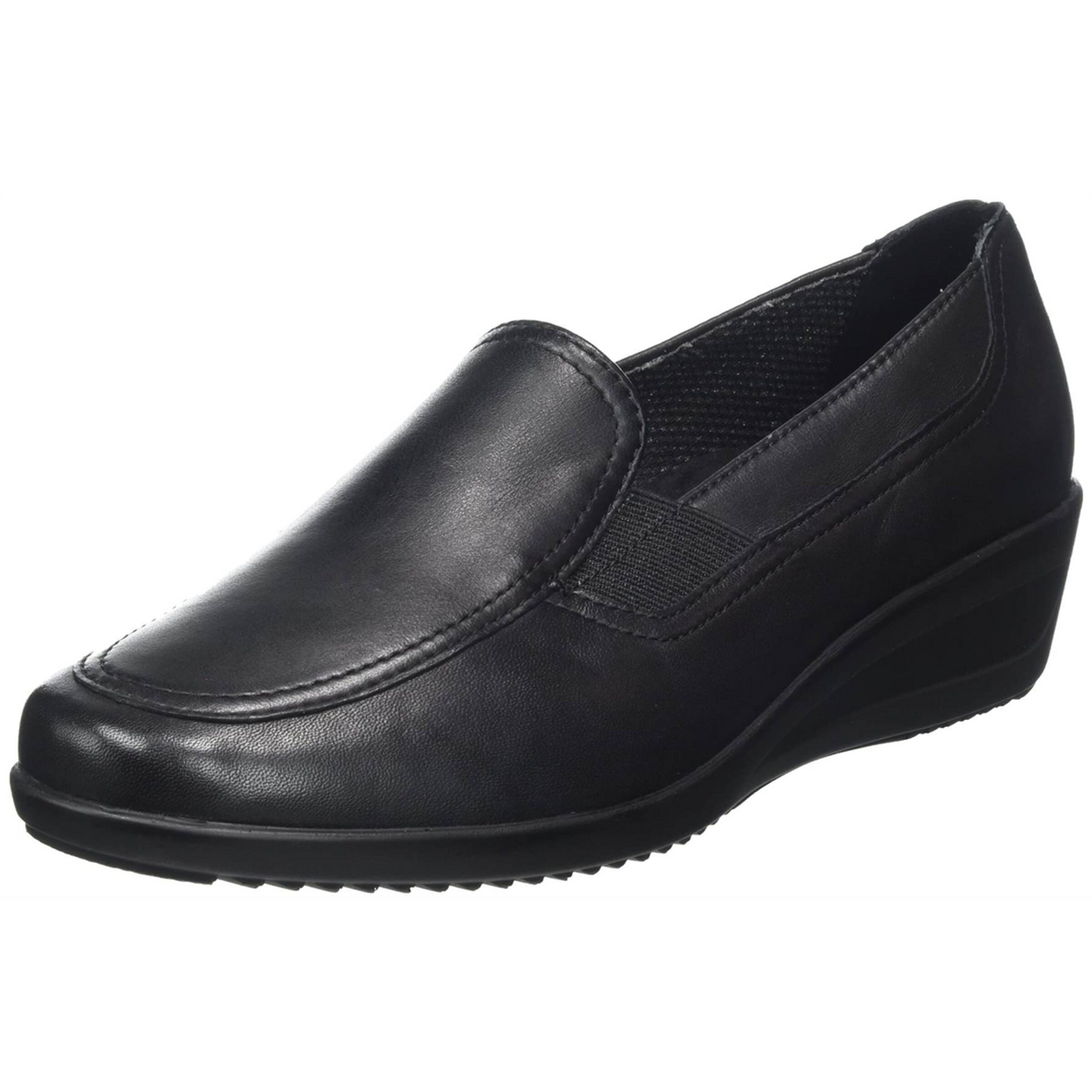 ARA Classic Flats in Black: front