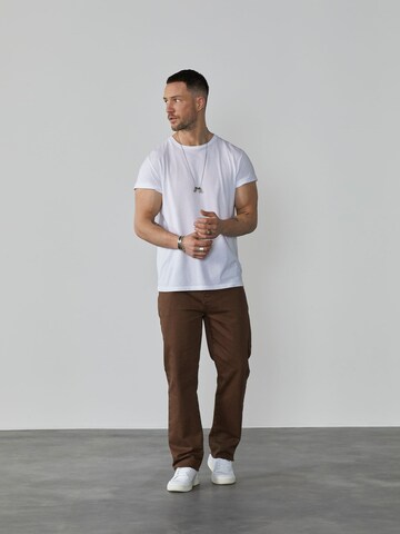 Regular Jean 'Rafael' DAN FOX APPAREL en marron