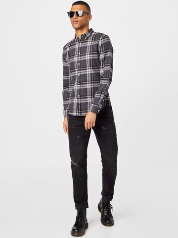 River Island - Slimfit Calças de ganga em preto