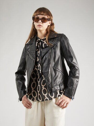 River Island Between-season jacket in Black: front