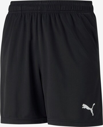 PUMA Regular Sportshorts 'Teamrise' in Schwarz: predná strana