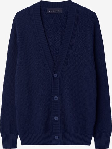 Adolfo Dominguez Knit cardigan in Blue: front