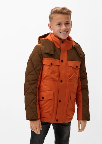 s.Oliver Between-season jacket in Brown: front