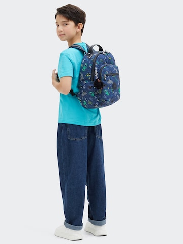 KIPLING - Mochila 'Seoul' en azul