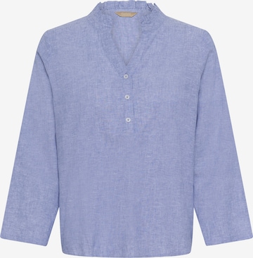 CULTURE Blouse 'CUArletty' in Blauw: voorkant