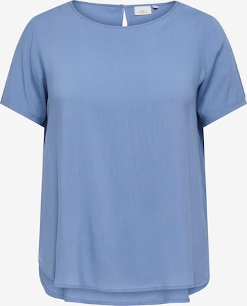 ONLY Carmakoma - Blusa 'CARVICO' en azul: frente