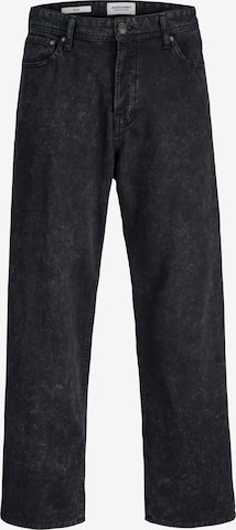 juoda JACK & JONES Plačios klešnės Džinsai 'JPSTALEX SMITH': priekis