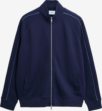 Next Sweatjacke in Blau: Vorderseite