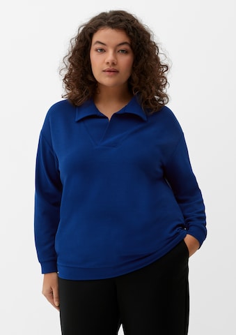 TRIANGLE Shirt in Blauw: voorkant
