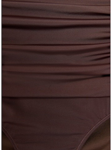 Slip bikini 'Basic' di Swim by Zizzi in marrone