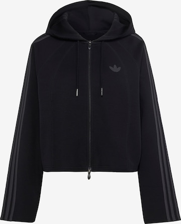 ADIDAS ORIGINALS Bluza rozpinana 'SST 2.0' w kolorze czarny: przód
