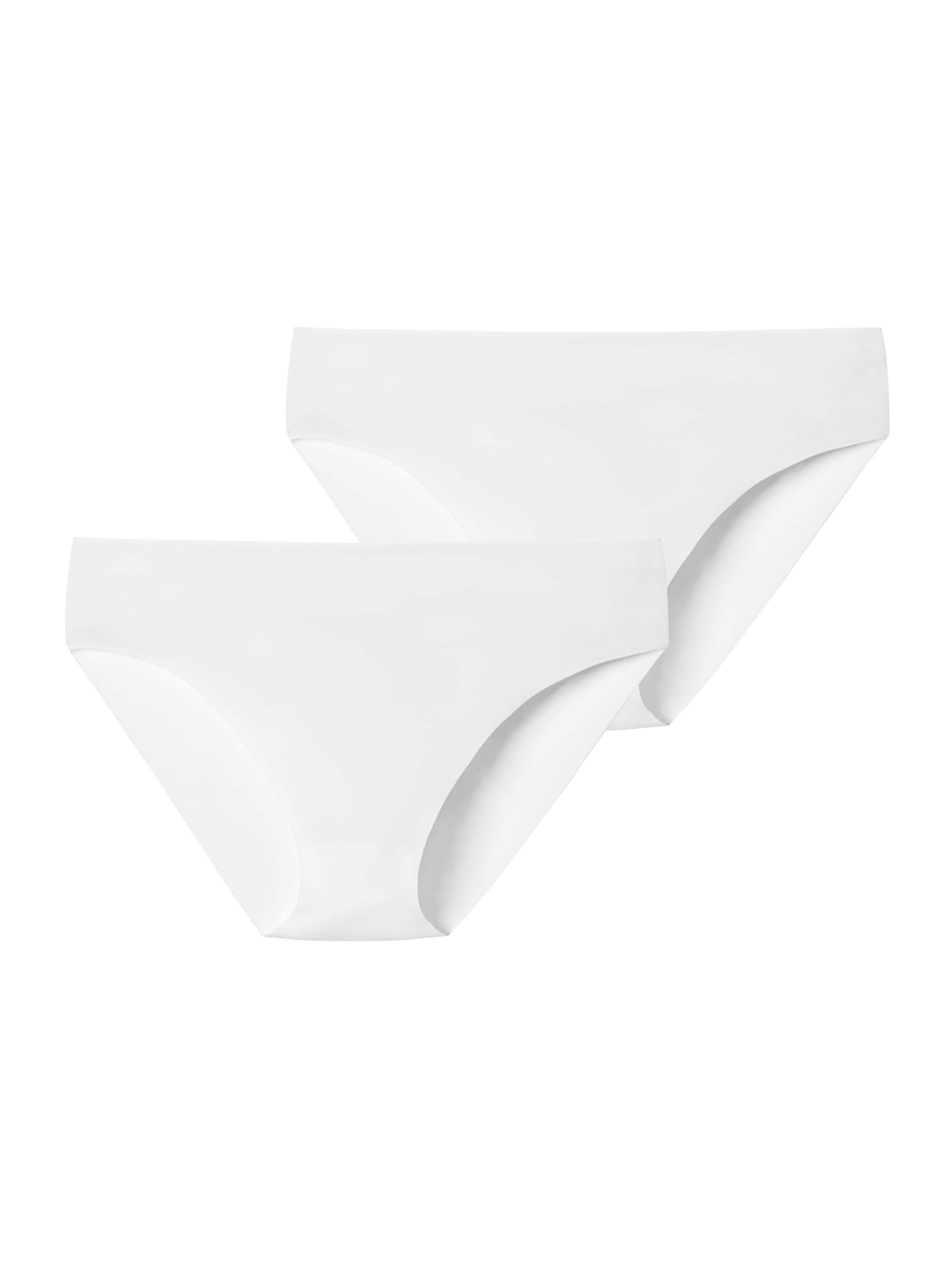 SCHIESSER Slip 'Invisible Light' in Weiß: Vorderseite