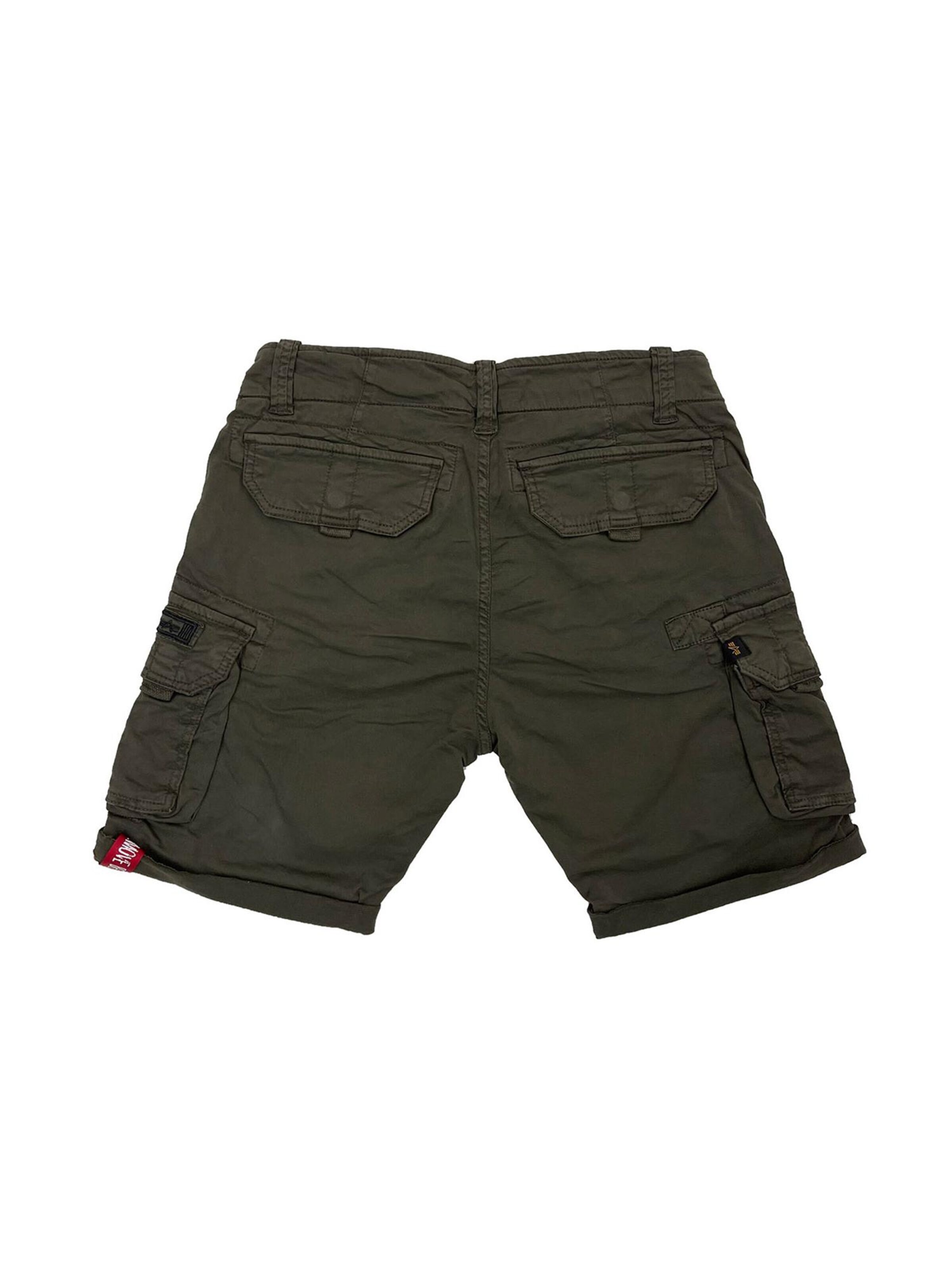 ALPHA INDUSTRIES Regular Cargohose 'Crew'‌‌‌‌‌‌‌‌ in Grau