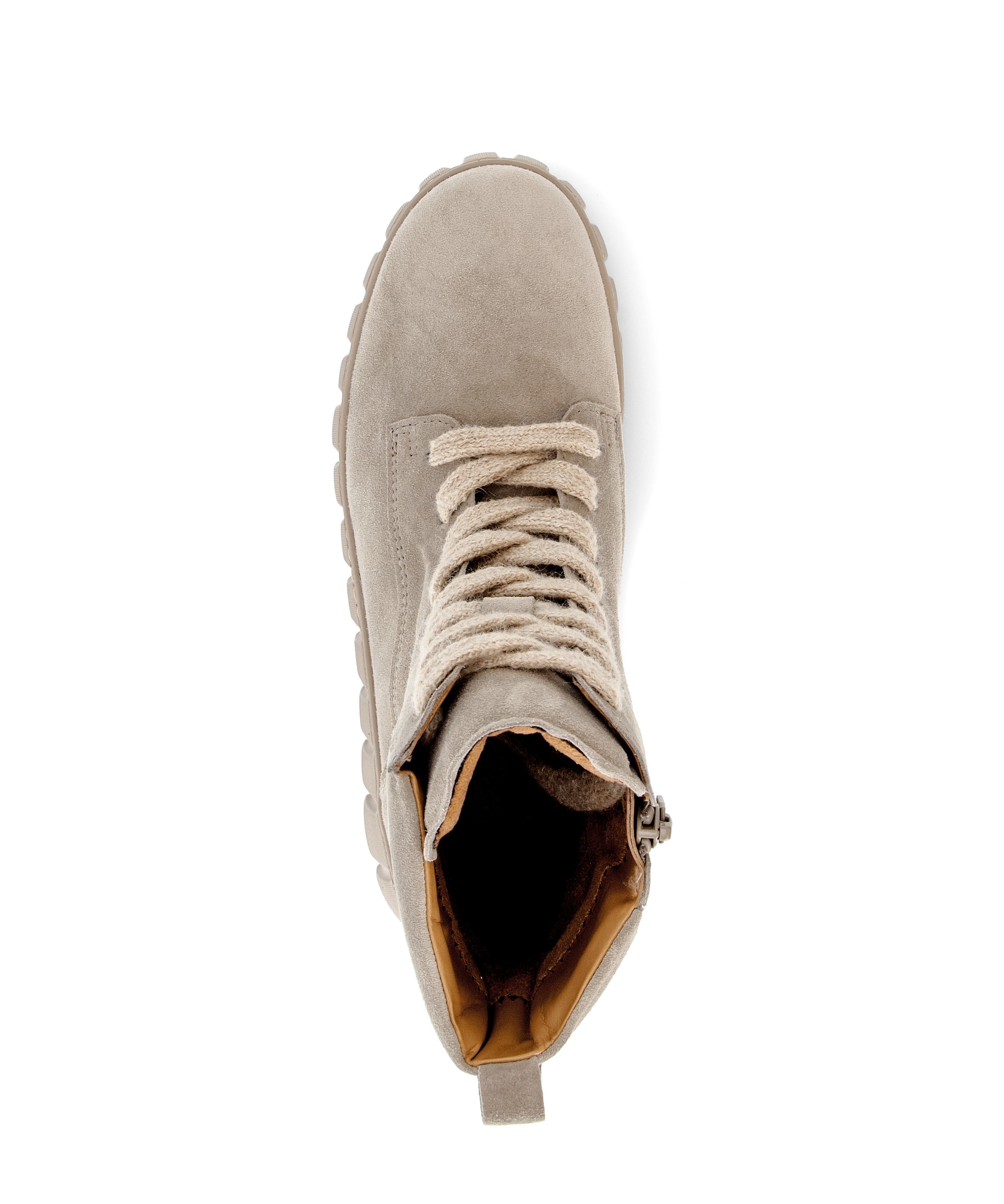 GABOR Lace-Up Ankle Boots in Grey