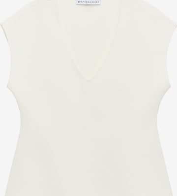 Adolfo DominguezTop s naramenicama - bež boja: prednji dio