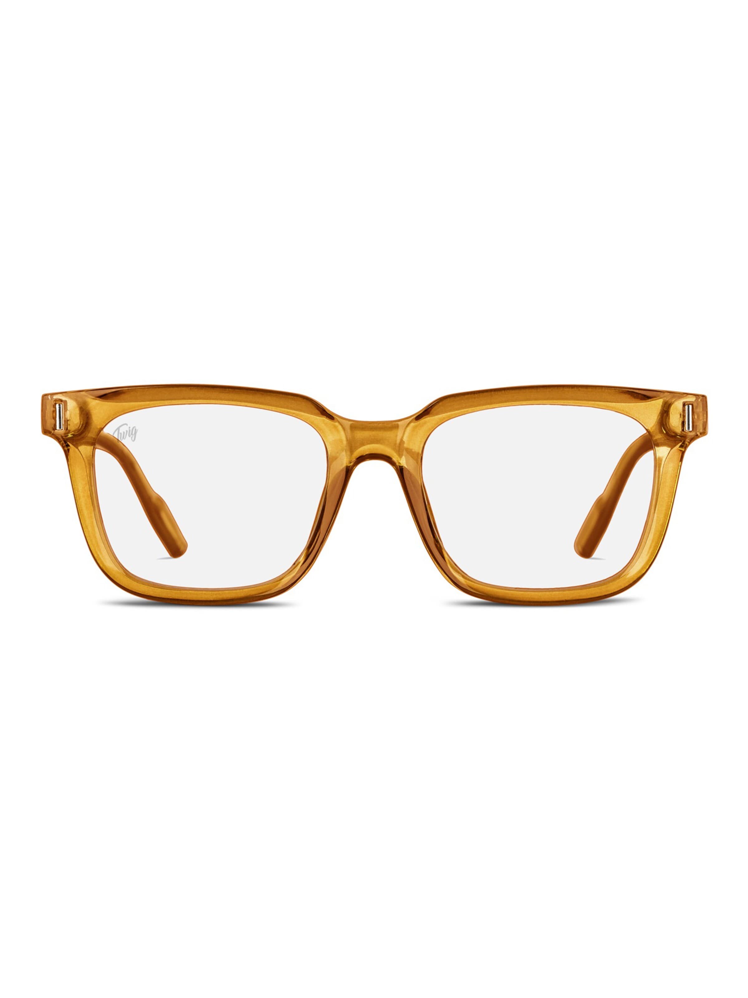 TWIG Concept Milano Brillen 'Fleming BlueLight' in Geel: voorkant