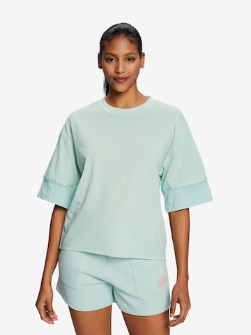 ESPRIT Functioneel shirt in Groen: voorkant