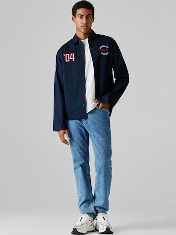 Comfort fit Camicia business 'Engineering Ls' di Red Bull Racing x Pepe Jeans in blu