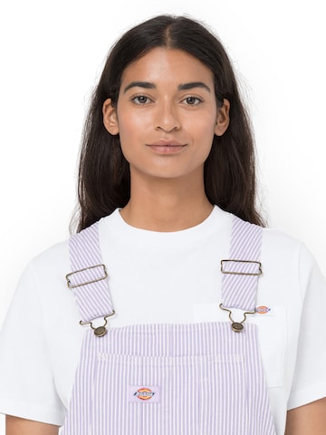 DICKIES Regular Latzhose 'Bib' in Lila