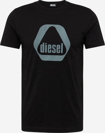 T-Shirt 'Diegor' DIESEL en noir : devant