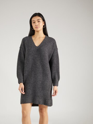 Superdry Knitted dress in Grey: front