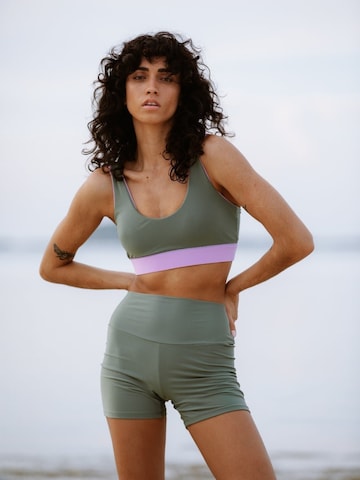 WALLIEN Sportbikinitop in Grün