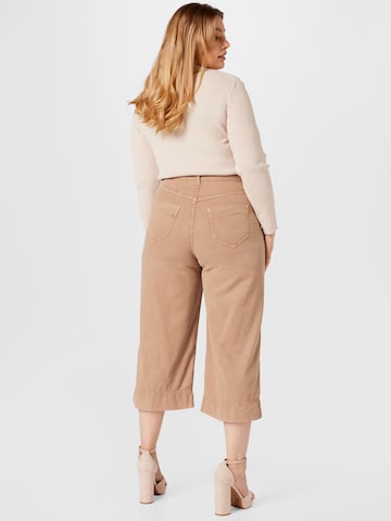 Wide Leg Pantalon 'REGIO' Persona by Marina Rinaldi en beige