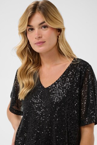 Cream Dress 'CRSparki' in Black