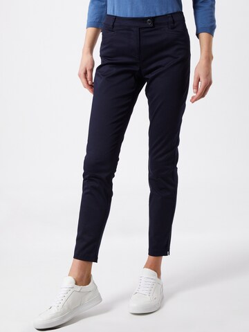 Marc O'Polo Slimfit Broek 'Laxa' in Blauw: voorkant