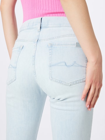 7 for all mankind Skinny Jeans 'ROXANNE' in Blau