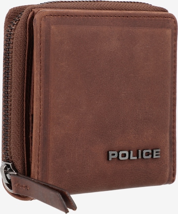 POLICE Portemonnaie in Braun