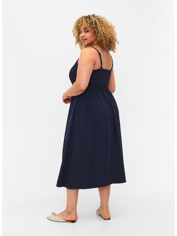 Zizzi Dress 'VMACY' in Blue