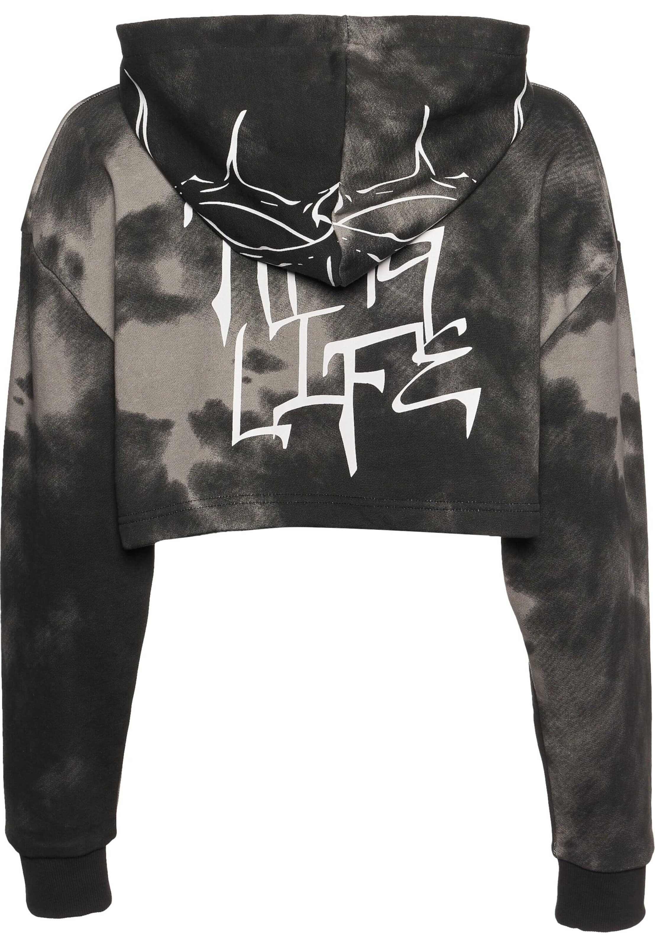 Thug Life Sweatshirt 'Sky' in Black